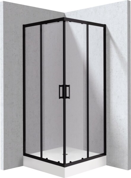 DEANTE - Funkia Evo štvorcový kút s vaničkou, 90x90 cm KYCZN099P