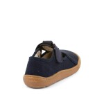 Chlapčenské plátené barefoot prezuvky CANVAS T-BAR DARK BLUE Froddo G1700439 - 36