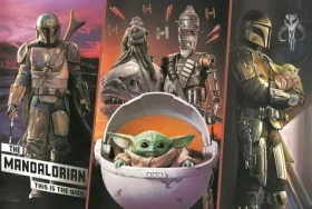 Trefl - Puzzle - The Mandalorian: Tajomný Baby Yoda