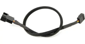 Watercool 4-Pin PWM predlžovací kábel čierna / Predlžovací kábel / 30cm (60314)