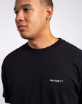 Carhartt WIP S/S Script Embroidery T-Shirt Black / White XXL