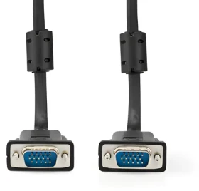 Nedis VGA kábel čierny / Kábel / VGA-VGA / 3 m / Max. 1280x768 (CCGL59000BK30)