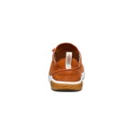 Kompromisné detské barefoot tenisky KEEN KNX LACE YOUTH gold flame/star white - 35