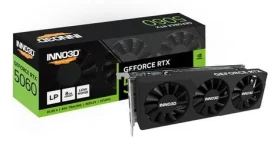 Inno3D GeForce RTX 5060 Twin X2 Low Profile / Grafická karta / 8GB GDDR7 / 128-bit / 1x HDMI 2.1 + 2x DP (N5060L-08D7-17941616)