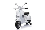 Mamido Mamido Detský elektrický skúter Vespa PX150 12V biely