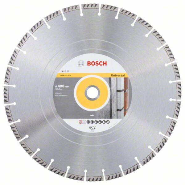 Bosch Accessories 2608615073 Standard for Universal Speed diamantový rezný kotúč Priemer 400 mm Ø otvoru 20 mm 1 ks; 2608615073