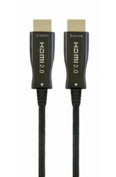 Gembird CCBP-HDMI-AOC-30M Premium kábel HDMI-M - HDMI-M 30m čierna / tienený / pozlátené kontakty / vysokorýchlostné (CCBP-HDMI-AOC-30M)