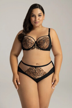 Nohavičky Ava 2144 S-3XL elegantní černá S