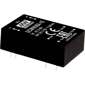 MEAN WELL DCWN06A-12 DC / DC menič napätia, modul 250 mA 6 W Počet výstupov: 2 x; DCWN06A-12