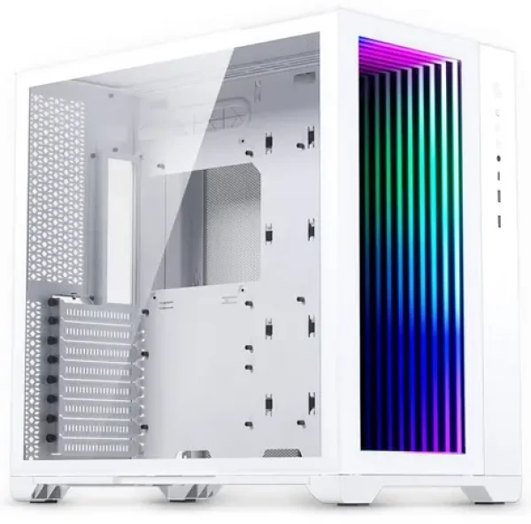 Metallic Gear by PHANTEKS NEO Qube 2IM biela / Skriňa / ATX / 2x USB 3.0 / USB-C 3.1 / tvrdené sklo / Infinity Mirror (MG-NE620QI_DWT02)