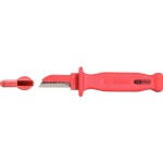Káblový nôž s ochrannou izoláciou, 200 mm KS Tools 117.1390; 117.1390