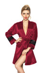 DKaren Housecoat Betty Crimson Crimson