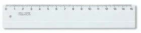 KOH-I-NOOR Pravítko 15cm číre (24250)