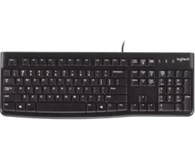 Logitech K120 / Klávesnica / USB / Pán Nordic / čierna (920-002528)