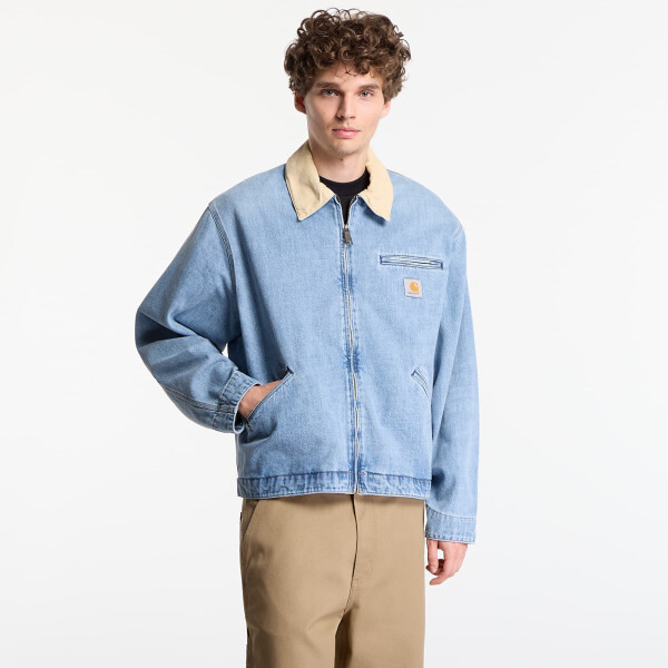 Bunda Carhartt WIP OG Detroit Jacket UNISEX Blue/ Dusty H Brown XS