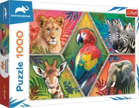 Trefl - Puzzle - Animal Planet: Exotické zvieratá