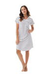 Dámske tričko Luna 206 cr/r M-XL tmavě modrá M