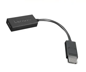 Lenovo adaptér DisplayPort na HDMI 2.0b čierna / Redukcia / 4K 60Hz / 0,225 m (4X90R61023)