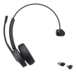 Yealink BH70 Mono čierna / Mono náhlavná súprava / mikrofón / Bluetooth 5.2 / USB-C/A dongle / výdrž 43 h (1208705)