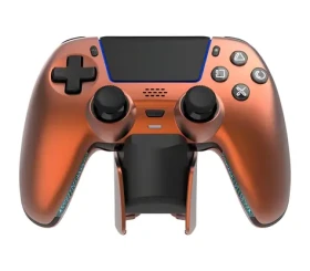 Deltaco GAM-199 oranžová / Bezdrôtový ovládač / Nabíjacia stanica / PS5, PC / Bluetooth 5.3 (GAM-199-ORANGECOPPER)