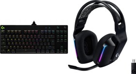 Logitech G PRO GX Blue (920-009392) + G733 Lightspeed Czarne (981-000864)
