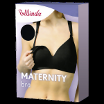 Moderná dojčiaca podprsenka MATERNITY BRA - BELLINDA - čierna 80 B
