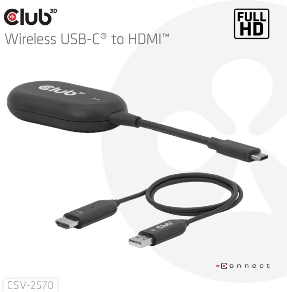 NoName CLUB3D CSV-2570 huby i koncentratory USB Type-C