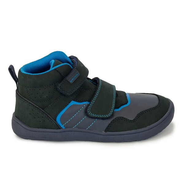 Chlapčenská celoročná obuv Barefoot HARDY DENIM, Protetika, tmavomodrá - 21