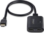 StarTech Kabel HDMI Startech HDMI-SPLITTER-4K60UP Čierny