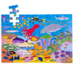 Bigjigs Toys Podlahové puzzle Podmorský svet