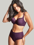 Panache Serene High Waist Brief aubergine 10303