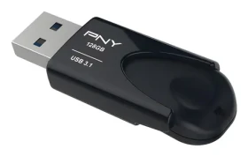 PNY Attaché 4 čierna / USB flash disk / 128GB / USB 3.2 Gen 1 (FD128ATT431KK-EF)