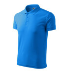 Pánska polokošeľa Pique snorkel blue M
