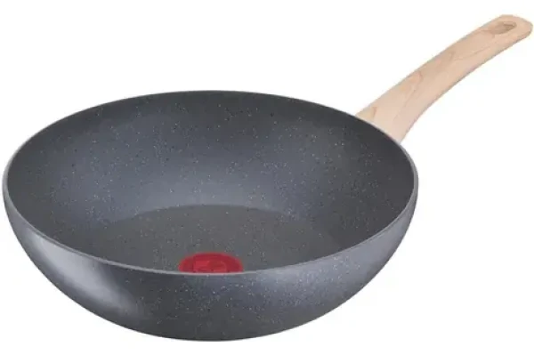 TEFAL Natural Force G2661972 čierna / Panvica / Wok / O 28 cm / 3,67 l / hliník (3168430310308)