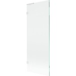 MEXEN/S - Lunar L vaňová zástena FIX 70 x 150, transparent, biela 897L-070-000-20-00