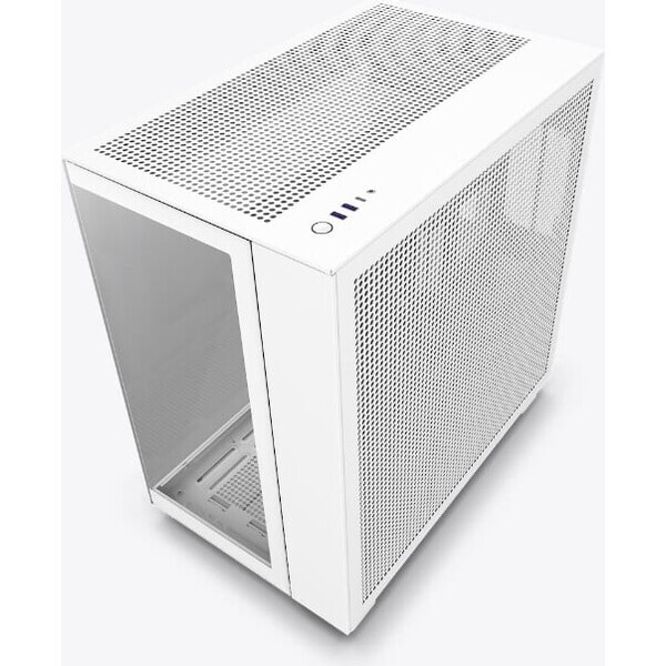 NZXT H9 Flow biela / ATX / 1x USB-C + 2x USB 3.0 / 3.5mm Jack / 4 x 120mm (CM-H91FW-01)