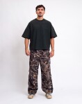 Carhartt WIP Fletcher Pant Camo Feather Tree, Black L