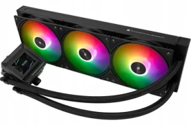 ThermalRight Frozen Warframe SE čierna / AIO vodný chladič CPU / 3x 120 mm / ARGB (FROZEN WARFRAME 360 SE ARGB BLACK)