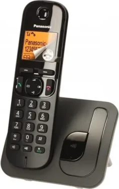 Panasonic KX-TGC210PDB čierna / DECT bezdrôtový telefón / LCD 1,4 "/ CLIP / telefónny zoznam 50 čísel (KX-TGC210PDB)