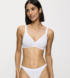 EILEEN - Bezšvová podprsenka s kosticami - celodenný komfort Triumph WHITE 80A