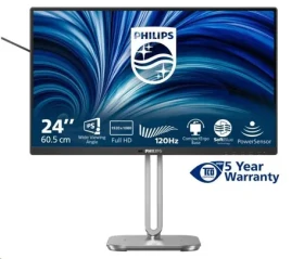 24" Philips 24B2N3200JH/00 čierna / IPS / 1920 x 1080 / 120Hz / 4ms / 300cd / HDMI / DP / VGA / REPRO / VESA (24B2N4200/00)