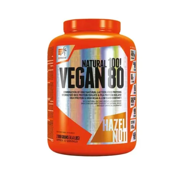 Extrifit Vegan 80 zeleň 2000 g (06594)