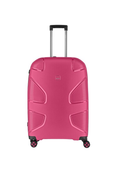 Veľký škrupinový kufor IMPACKT IP1 L Flora pink