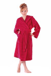 Detský župan Tampa s kapucňou 9149 ruby - Vestis dětské č.152