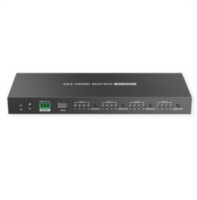 Value Prepínač matrycowy VALUE HDMI, 4x4, 4K60Hz, s obládaním zdalnego sterowania