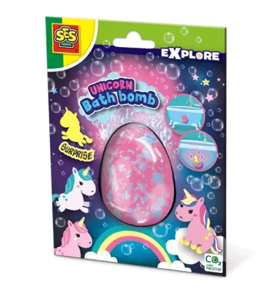 SES EXPLORE - bomba do kúpeľa s jednorožcom