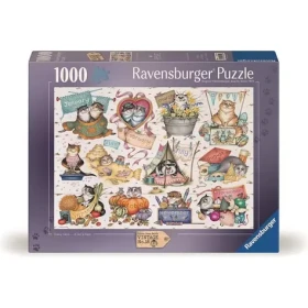 Ravensburger Puzzle: Mačacie kalendár