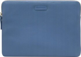 Dbramante Paris - Pebbled full-grain leather sleeve for Notebook 15''/MacBook Pro 16" 2019 - Ultra-marine Blue