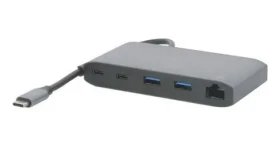 Mobilis 020027 / Dokovacia stanica / USB-C / 8v1 / 100 W PD / HDMI 4K60Hz / LAN (020027)