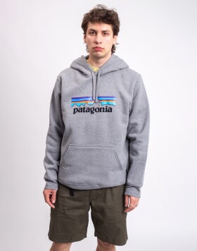Patagonia M's P-6 Logo Uprisal Hoody Gravel Heather M